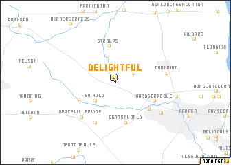 map of Delightful