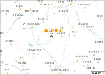 map of Delikipo