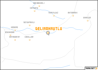 map of Delimahmutlu