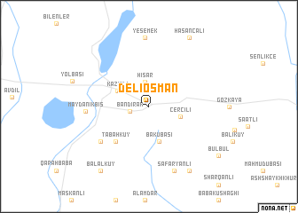 map of Deliosman