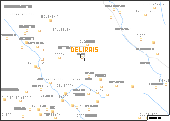 map of Delī Ra\