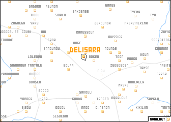 map of Délisara