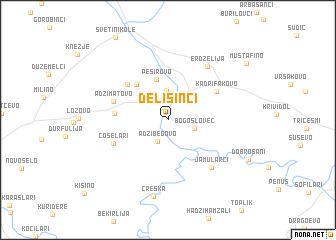map of Delisinci