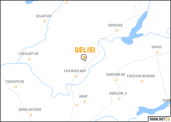 map of Delisi