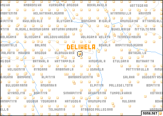 map of Deliwela