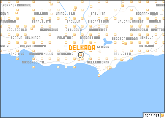 map of Delkada