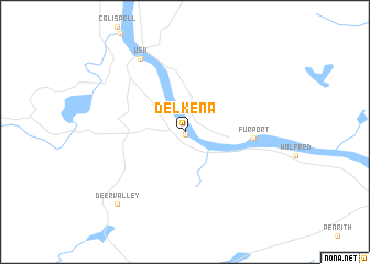 map of Delkena
