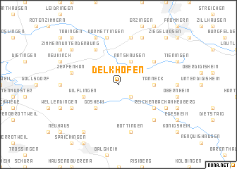 map of Delkhofen