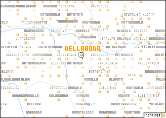 map of Dellaboda