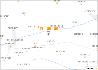 map of Dellaplane