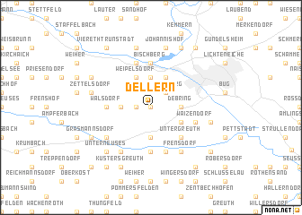 map of Dellern