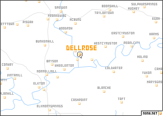 map of Dellrose