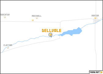 map of Dellvale