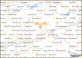 map of Dellwig