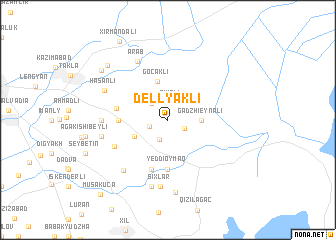 map of Dellyakli