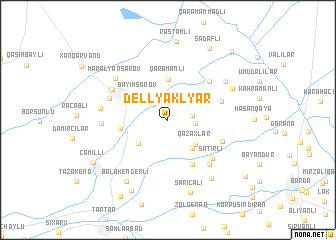 map of Dellyaklyar