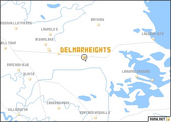 map of Del Mar Heights