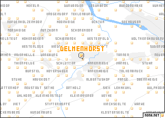 map of Delmenhorst