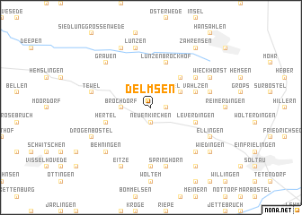 map of Delmsen