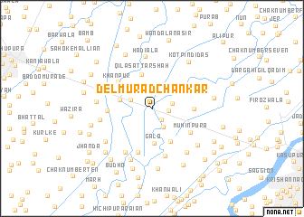 map of Delmurād Chankar