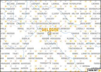 map of Delogne