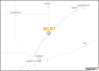 map of Deloit