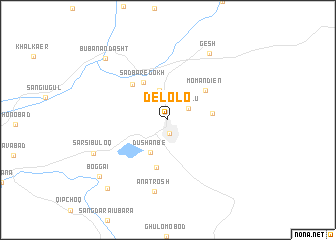 map of Delolo