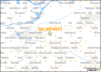 map of De Loofaert