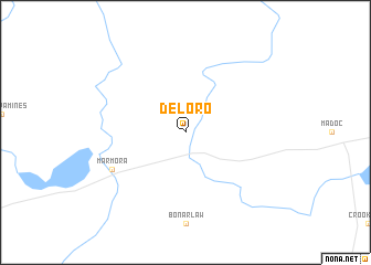 map of Deloro