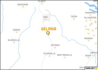 map of Delphia