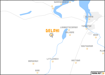 map of Delphi