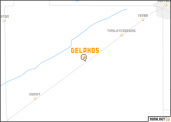 map of Delphos