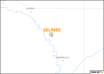 map of Delphos