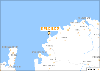 map of Del Pilar