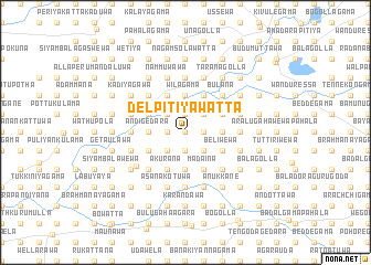 map of Delpitiyawatta