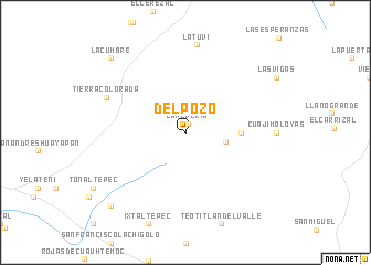 map of Del Pozo