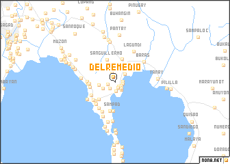 map of Del Remedio