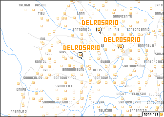 map of Del Rosario