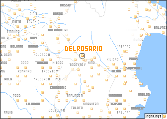 map of Del Rosario