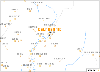 map of Del Rosario