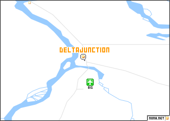 map of Delta Junction