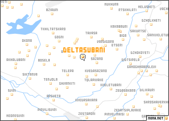 map of Deltasubani