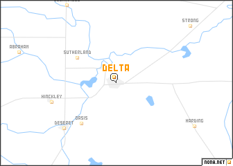 map of Delta