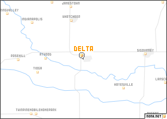 map of Delta