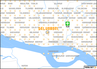 map of Deluābāri