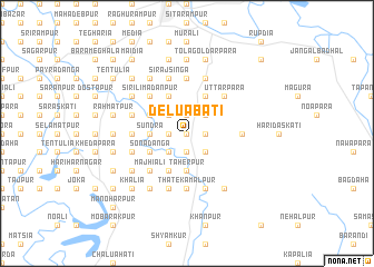 map of Deluābāti