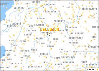 map of Delu Ujon