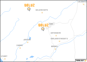 map of DeLuz