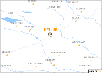 map of Delvin