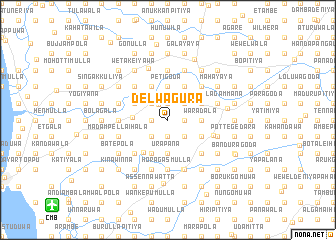 map of Delwagura